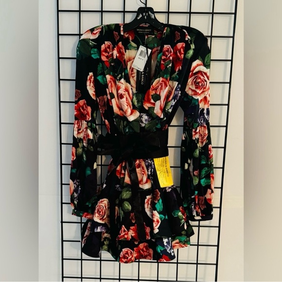 Bronx and Banco Bedouin Rose Tiered Floral Print Dress - Picture 10 of 12